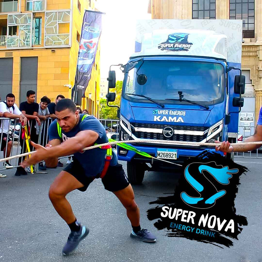 Male truck-pull champion