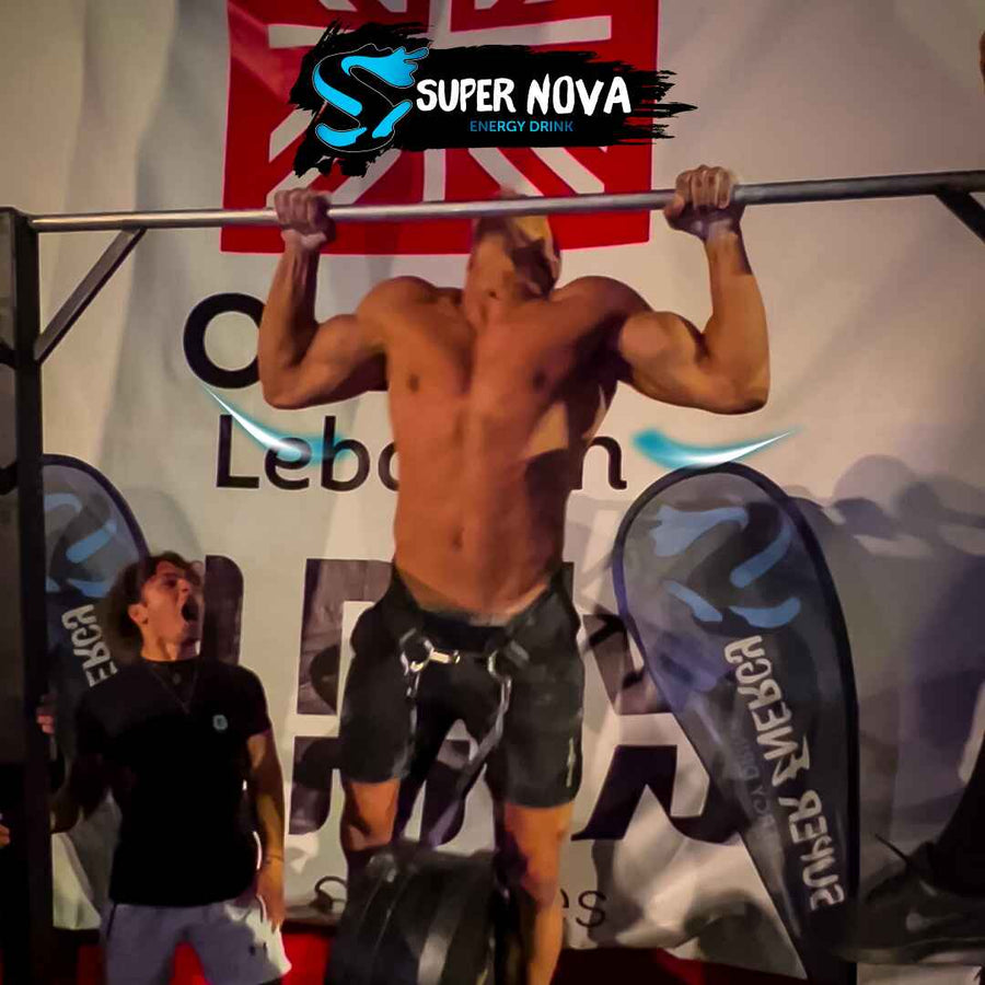 Male Weighted pullup champion